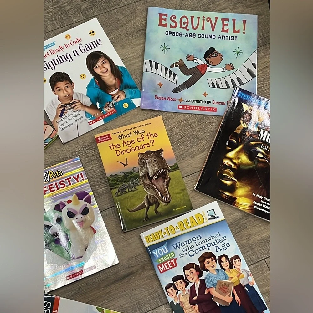 Children’s Books -Scholastic, Feisty Pets  Zac & Zoe & More…. ~ Retired